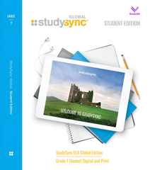 Grade 7 StudySync ELA Global Edition: 1-year Student Digital License and Print