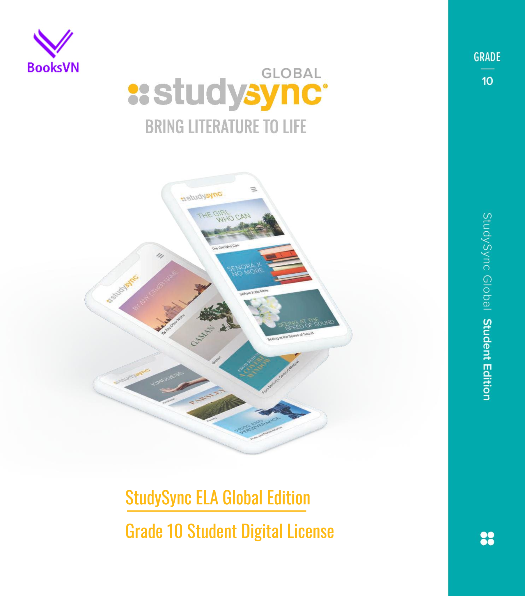 Grade 10 StudySync ELA Global Edition: 1-year Student Digital License