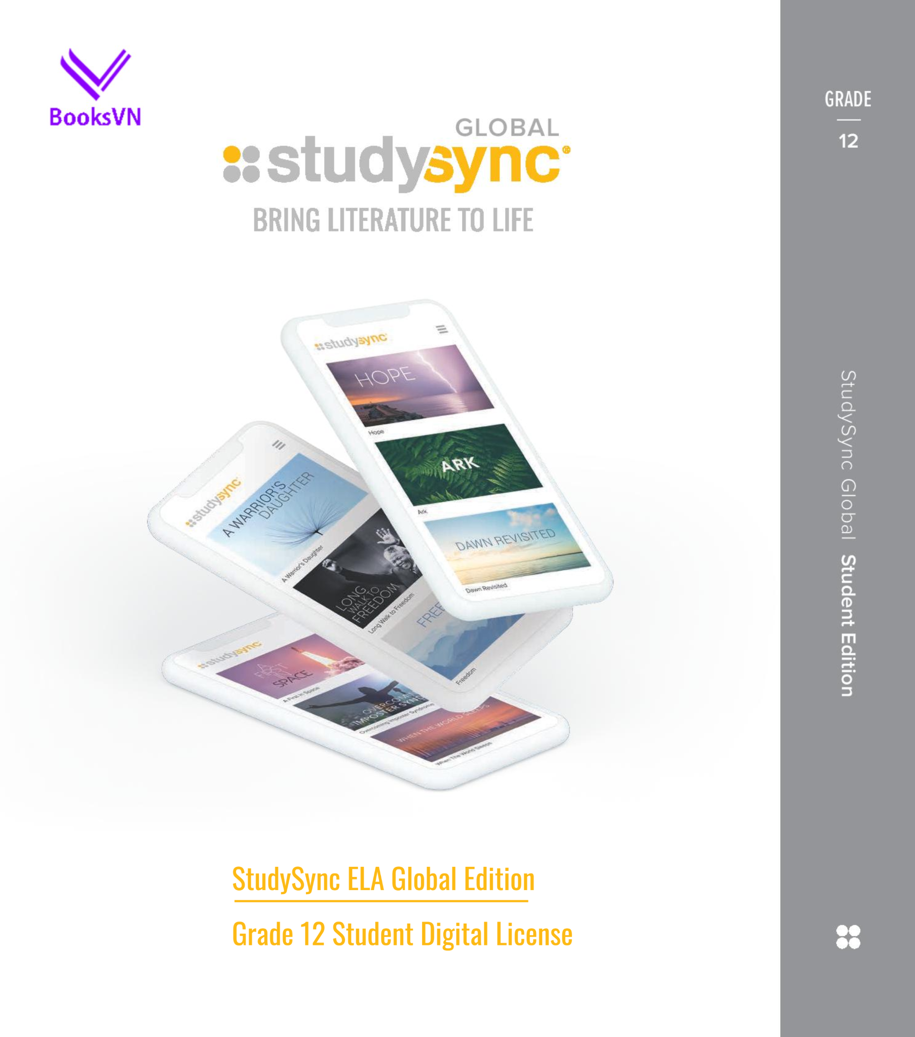 Grade 12 StudySync ELA Global Edition: 1-year Student Digital License