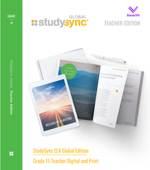 Grade 11 StudySync ELA Global Edition: 1-year Teacher Digital License and Print