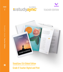 Grade 9 StudySync ELA Global Edition: 1-year Teacher Digital License and Print