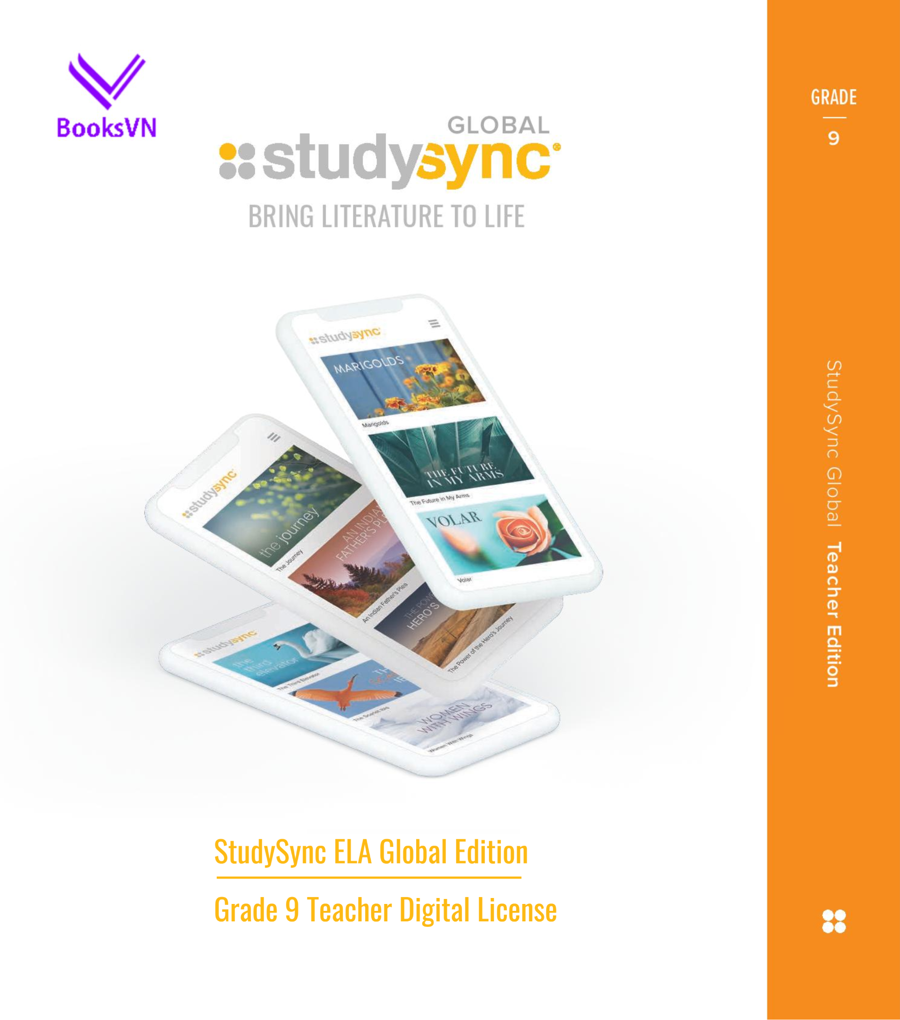 Grade 9 StudySync ELA Global Edition: 1-year Teacher Digital License
