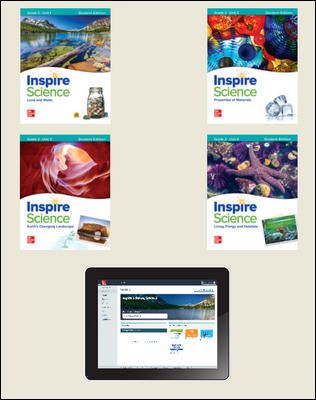 Inspire Science, Grade 2 Online Student Center with Print Student Edition Units 1-4, 1 Year Subscription