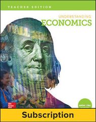 Understanding Economics, Teacher Lesson Center, 1-year subscription