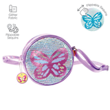 Túi đeo chéo tròn Funtime - Sparkling Butterfly