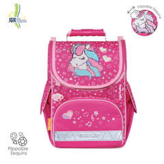 Cặp học sinh Nature Quest - Musical Pony (Pink) [Sequins]