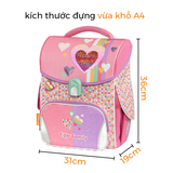 Cặp học sinh Jolly  Pro 2 - Sweet Love (Pink) [Sequins]