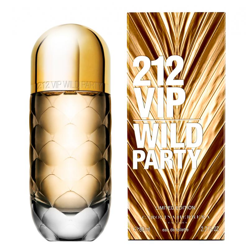 PERFUME CAROLINA HERRERA 212 VIP WILD PARTY PA - PERFUME CAROLINA HERRERA 212 VIP WILD PA