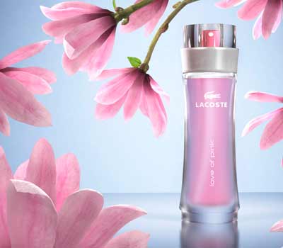 lacoste love pink