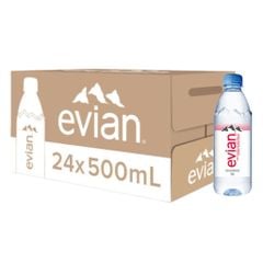 Thùng Nước Khoáng Evian 500ml