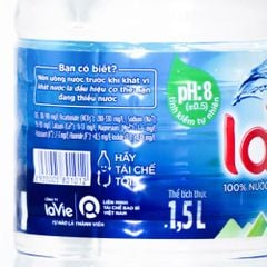 Thùng Nước Khoáng Lavie 1.5L