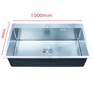 Chậu Rửa Chén 1 hố sus 304 KT 100x50cm FAHKLER