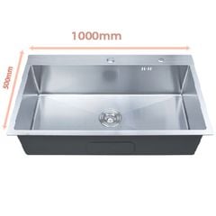 Chậu Rửa Chén 1 hố  sus 304 KT 100x50cm BRODA