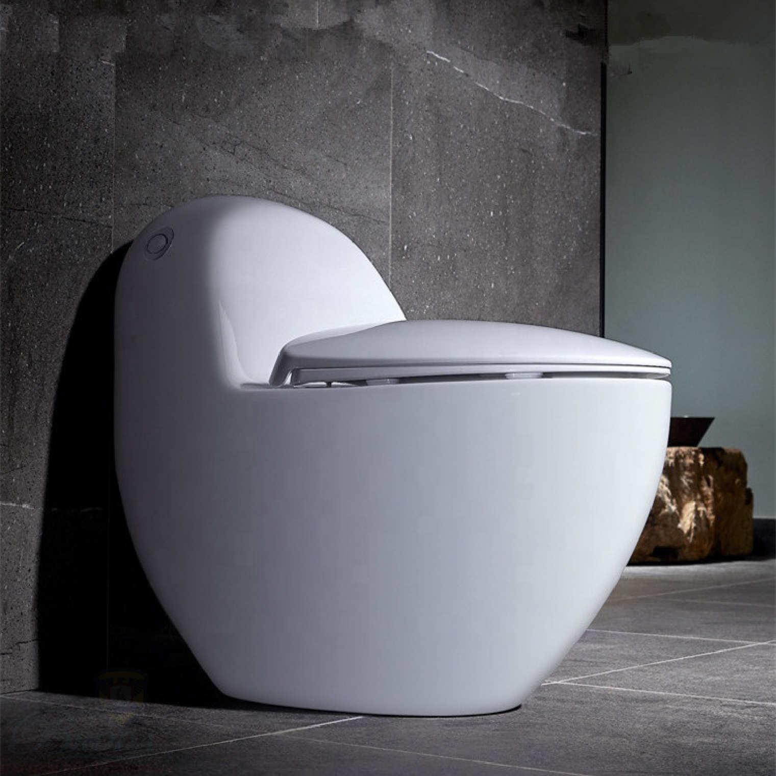 BỒN CẦU MỘT KHỐI HÌNH TRÁI TRỨNG 502S BRODA