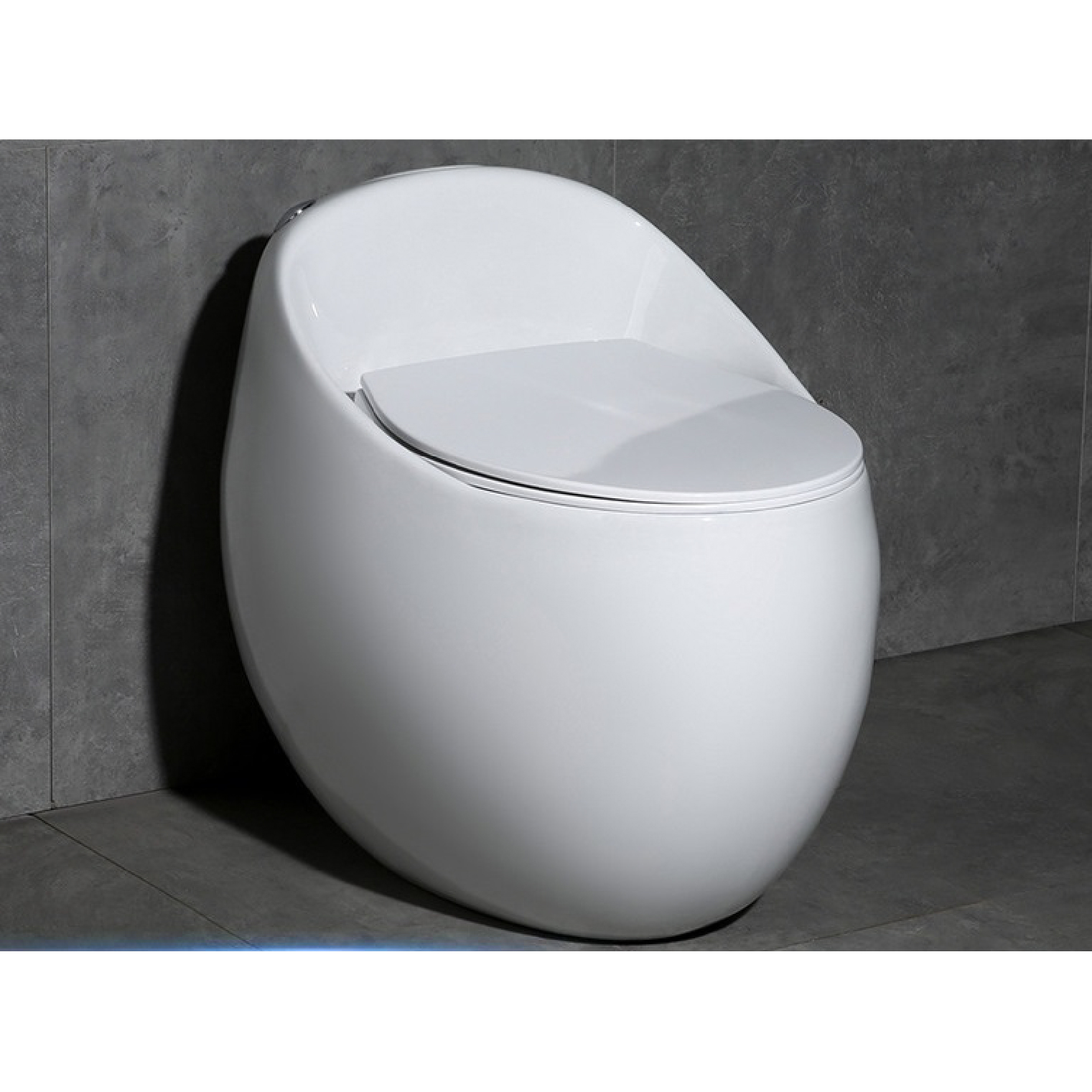 Bồn Cầu Một khối trái trứng lắp Êm 502 BRODA