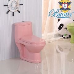Bồn Cầu Trẻ Em Mầu Hồng