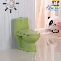 Bồn Cầu Trẻ Em Mầu Xanh
