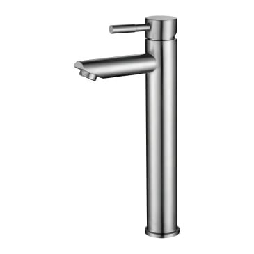 VÒI LAVABO NÓNG LẠNH cao 30cm inox 304 CB09