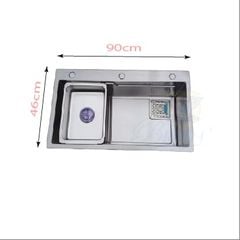 Chậu Rửa Chén 1 Hố SUS 304 KT 90x46cm