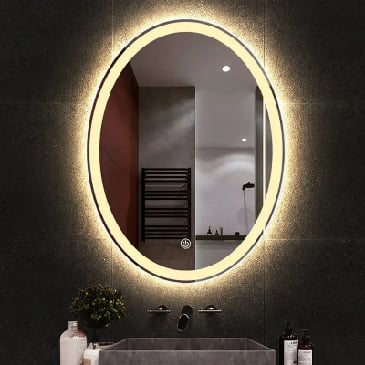 GƯƠNG ĐÈN LED CẢM ỨNG BRODA 50x70