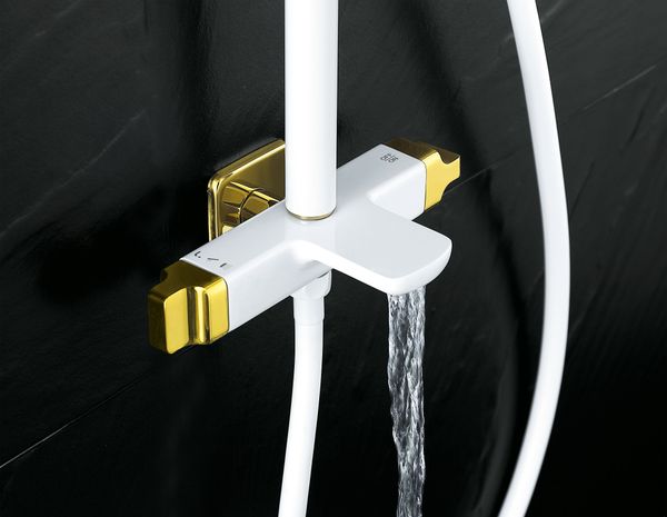 Sen CÂy Lạnh Một Đường Nước Đồng Thau Mầu Vàng TrắngA55-1