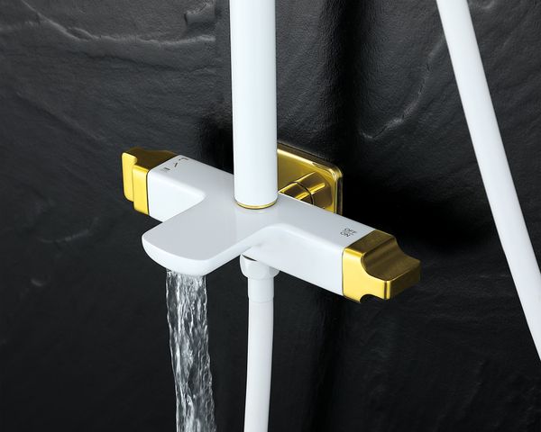 Sen CÂy Lạnh Một Đường Nước Đồng Thau Mầu Vàng TrắngA55-1