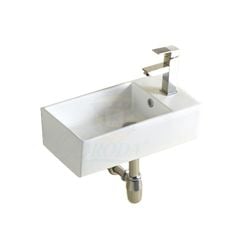 CHẬU LAVABO GÓC TREO TƯỜNG  NHỎ BRODA K1528