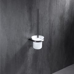 Chà Bồn Cầu Nhà Tắm Mầu Xám Ghi  QY-8839