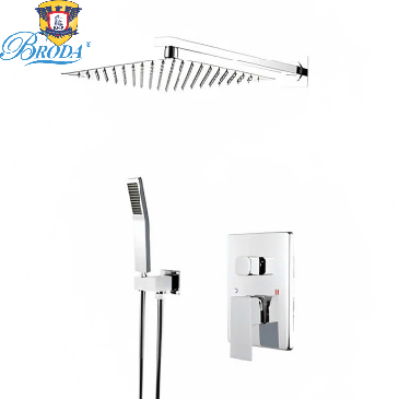 Bộ sen tắm nóng lạnh âm tường A72-1 FAHKLER