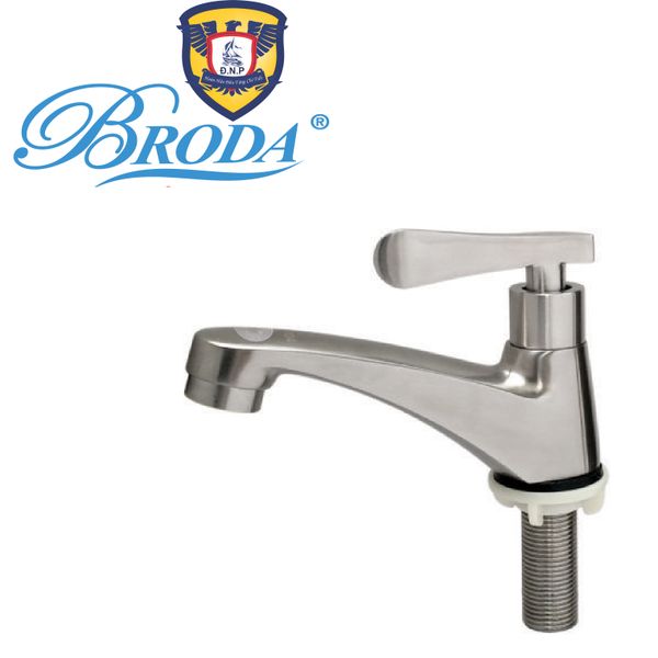 VÒI LAVABO LẠNH 304 BRODA 218