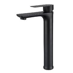 Vòi Lavabo Nóng Lạnh Mầu Đen 30CM INOX FAHKLER  CB09-15