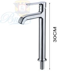 Vòi Lavabo Đặt Bàn Lạnh 30cm BRODA 6291