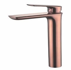 Vòi Lavabo Nóng Lạnh 30cm Màu Vàng Hồng FAHKLER 9803