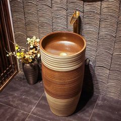 LAVABO RỬA MẶT GỐM SỨ SÂN VƯỜN BRODA 177