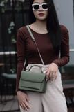 NHIM Crossbody Bag IU03-Xanh oliu - IU03-61 