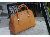  MOLLU SHELL - IN NATURAL MILLED LEATHER - BROWN- GO55-20 
