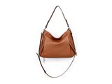  PATOO HOBO - IN NATURAL MILLED LEATHER - BROWN-  FP11-20 