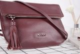  CARA Crossbody Bag IW02-đỏ tía 