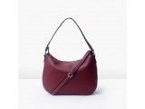  LUNA HOBO - Túi xách nữ da thật cao cấp màu tím đỏ - GX01-95 