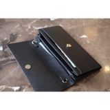  FINN - Ví 2 gấp nữ da thật dáng dài có quai đeo chéo HP72 