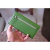  FINN - Ví 2 gấp nữ da thật dáng dài có quai đeo chéo HP72 