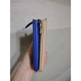  Crossbody- Túi đeo chéo 2 ngăn màu be vs xanh coban - GQ66- 2670 