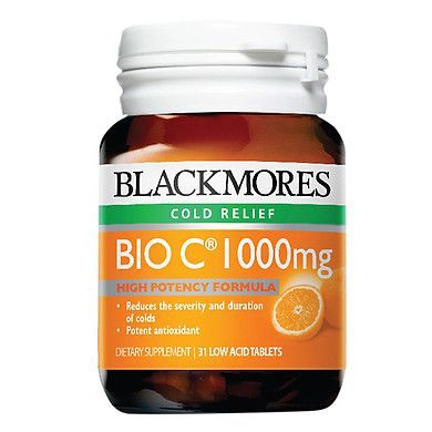  Thực Phẩm Chức Năng Blackmores Bio C 100mg (31 Viên) 