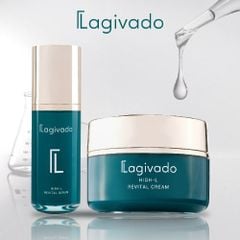 [Nhập mã LAGI100K giảm 100K] Bộ đôi dưỡng trắng da, mờ thâm nám và đốm nâu Lagivado High-L Revital (serum 50 ml + cream 50g)