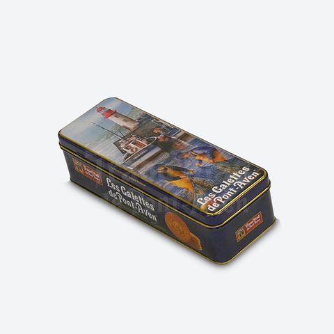 Pencil Tin Of 24 Round Butter Biscuits 200G
