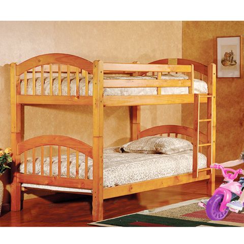 Giường Tầng Uni (1m) (màu vàng)