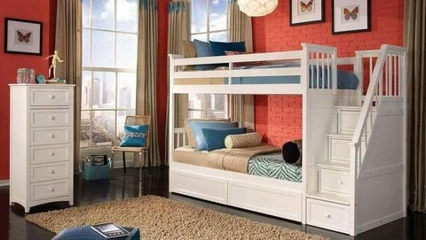 Giường Tầng casa (1m2-1m2) Gỗ Tự Nhiên