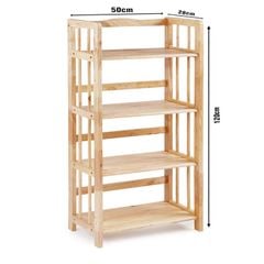 Kệ Sách 4 Tầng (Rộng 50cm)VÀNG