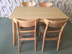 Bộ Bàn Ăn MANGO 4 Ghế (Trắng)