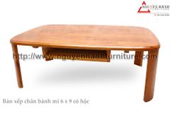 Bàn Xếp Gọn Chân Bánh Mì (60cm x 90cm)